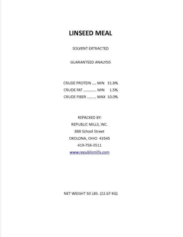 Linseed Meal
